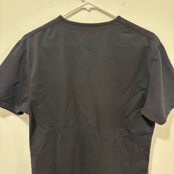 BYLT Premium Basics Drop Cut Lux Short Sleeve Black T-Shirt  Casual Athleisure - Picture 6 of 8